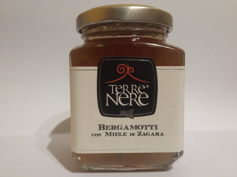 Marmellata di Bergamotti con miele di zagara 120gr Terre Nere